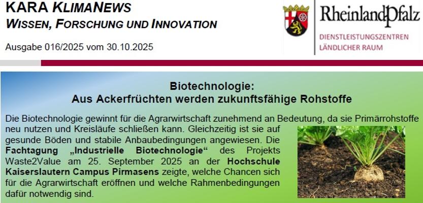 2025_016_KlimaNews_Biotechnologie und Agrarwirtschaft